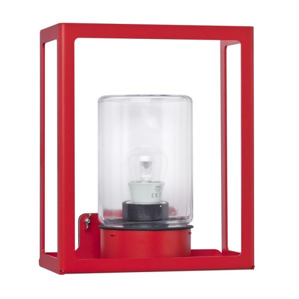Hugy Wandleuchte rot | Roger Pradier