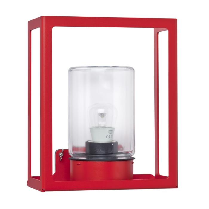 Hugy Wandleuchte rot | Roger Pradier