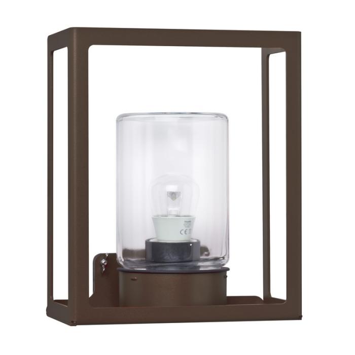 Hugy Wandleuchte rostbraun | Roger Pradier